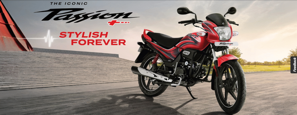 Hero Passion plus Bike 2025